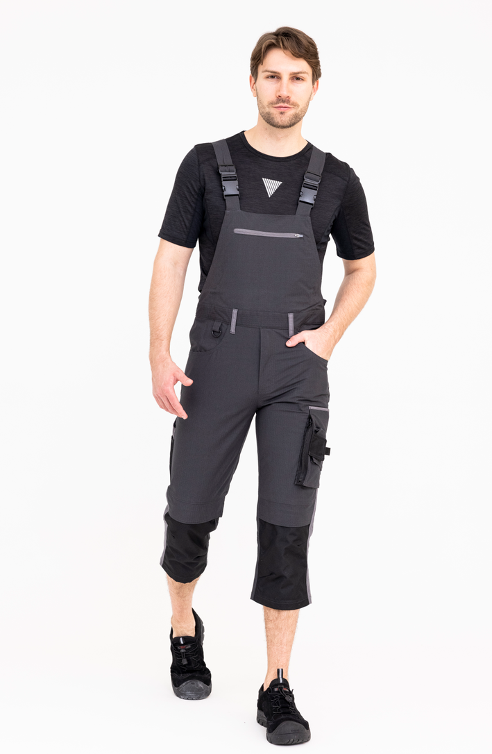 KB0114多口袋工装背带裤