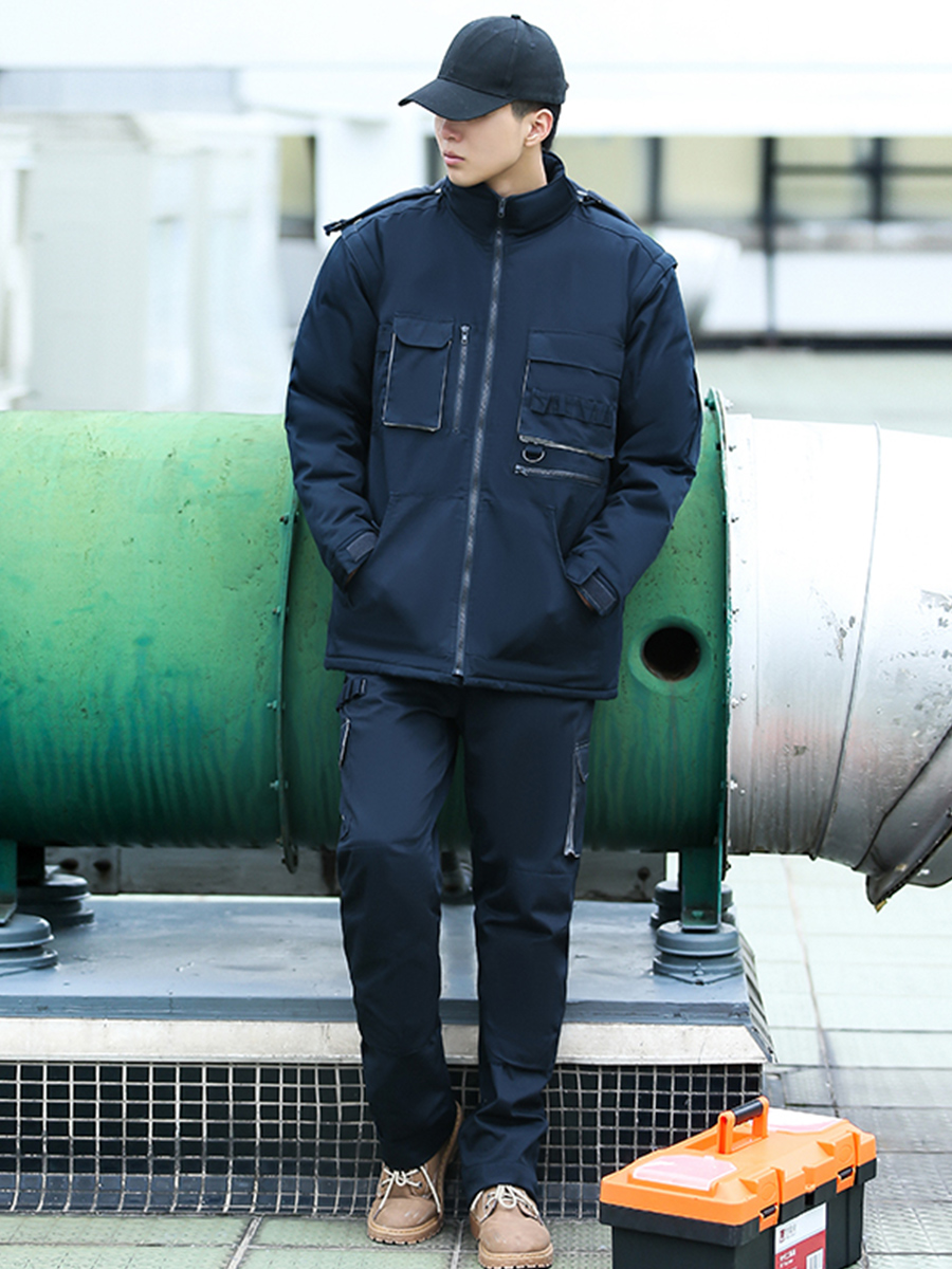 031 防寒保暖可拆卸工作服